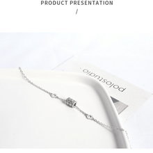 Load image into Gallery viewer, 925 Sterling Silver Shinning Bracelet With Small HandCrafted Icon